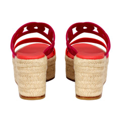 Hermes Size: EU 39 Ithea 30 Wedge Espadrille Sandals