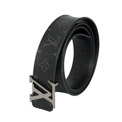 LOUIS VUITTON 85CM 34INCH BLACK MONOGRAM BELT 