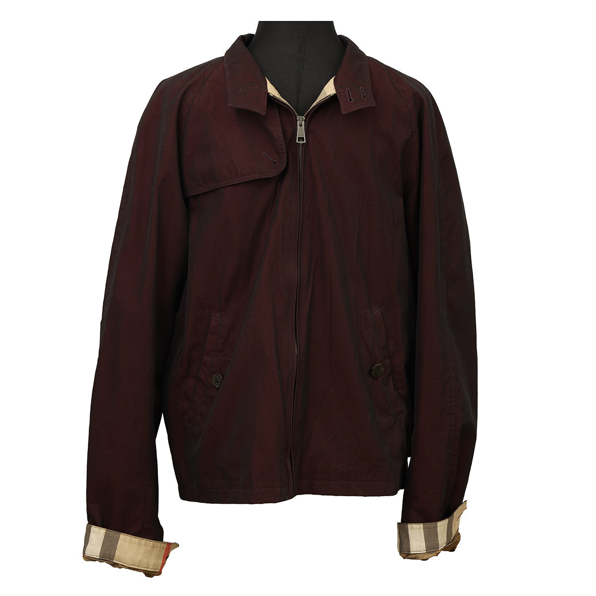 BURBERRY SIZE-XS RED JACKET 