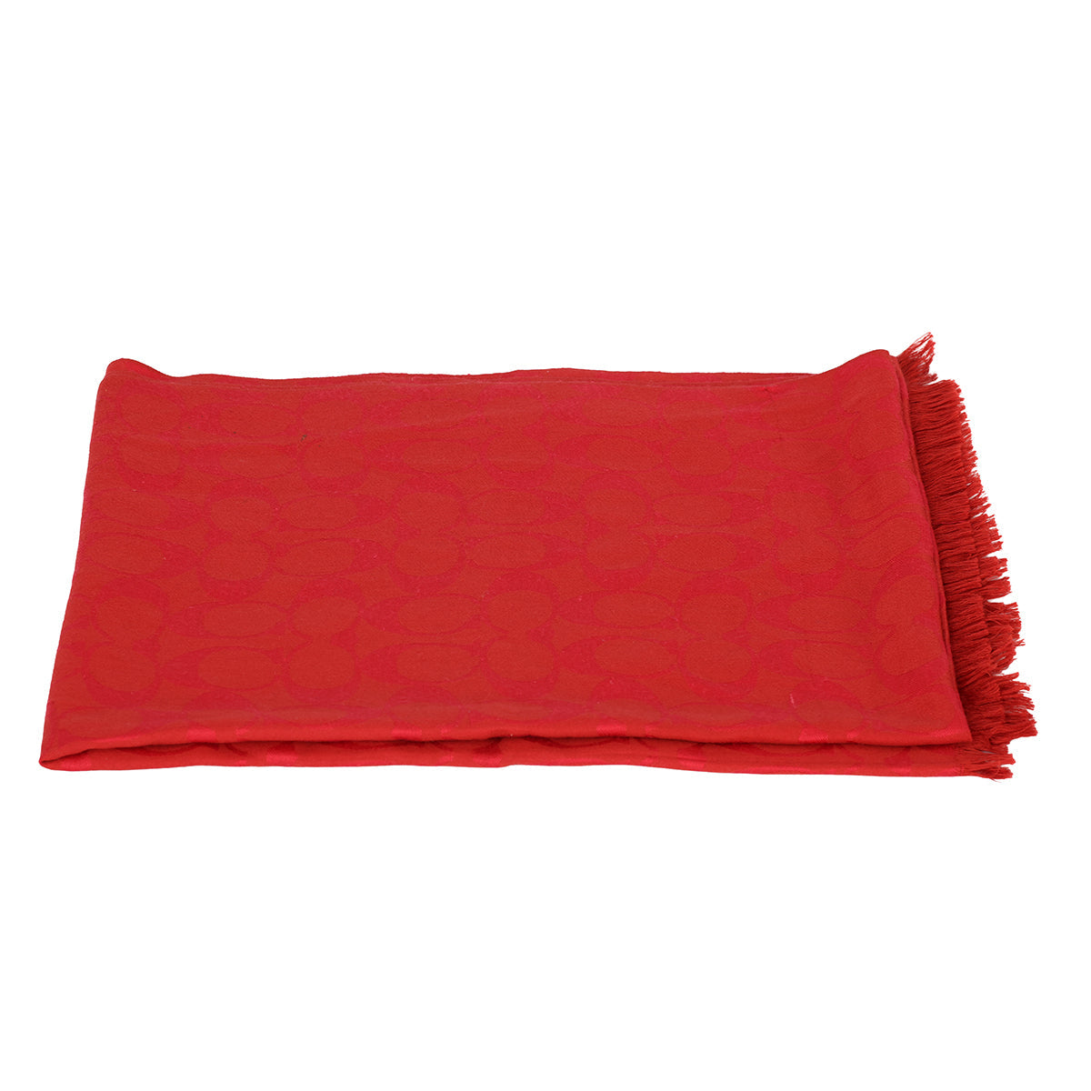 COACH MONOGRAM RED STOLE 