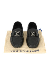 Louis Vuitton Size 7/ EU 41.5 Black Monte Carlo Loafers