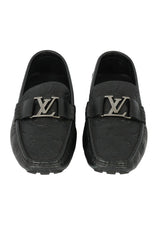 Louis Vuitton Size 7/ EU 41.5 Black Monte Carlo Loafers