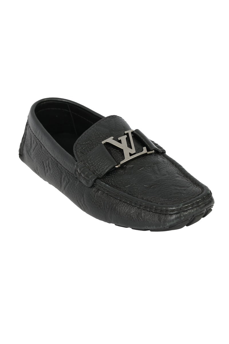 Louis Vuitton Size 7/ EU 41.5 Black Monte Carlo Loafers