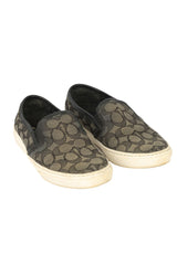Coach Size EU-36.5 Jacquard Slip On Loafers