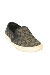 Coach Size EU-36.5 Jacquard Slip On Loafers