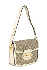 Gucci White Horsebit Smalls 1955 Shoulder Bag