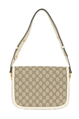Gucci White Horsebit Smalls 1955 Shoulder Bag