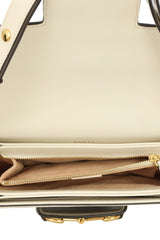 Gucci White Horsebit Smalls 1955 Shoulder Bag