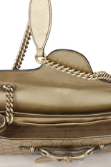 Gucci Guccissima Emily Medium Leather Shoulder Bag