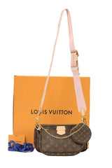 Louis Vuitton Brown Multi Pochette Monogram Bag