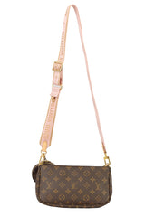 Louis Vuitton Brown Multi Pochette Monogram Bag