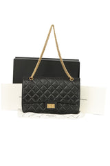 Chanel Black Reissue Large Shoulder Bag