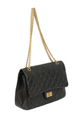 Chanel Black Reissue Large Shoulder Bag