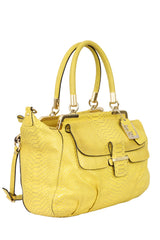 Coach Yellow Madison Pinnacle Abby Handbag