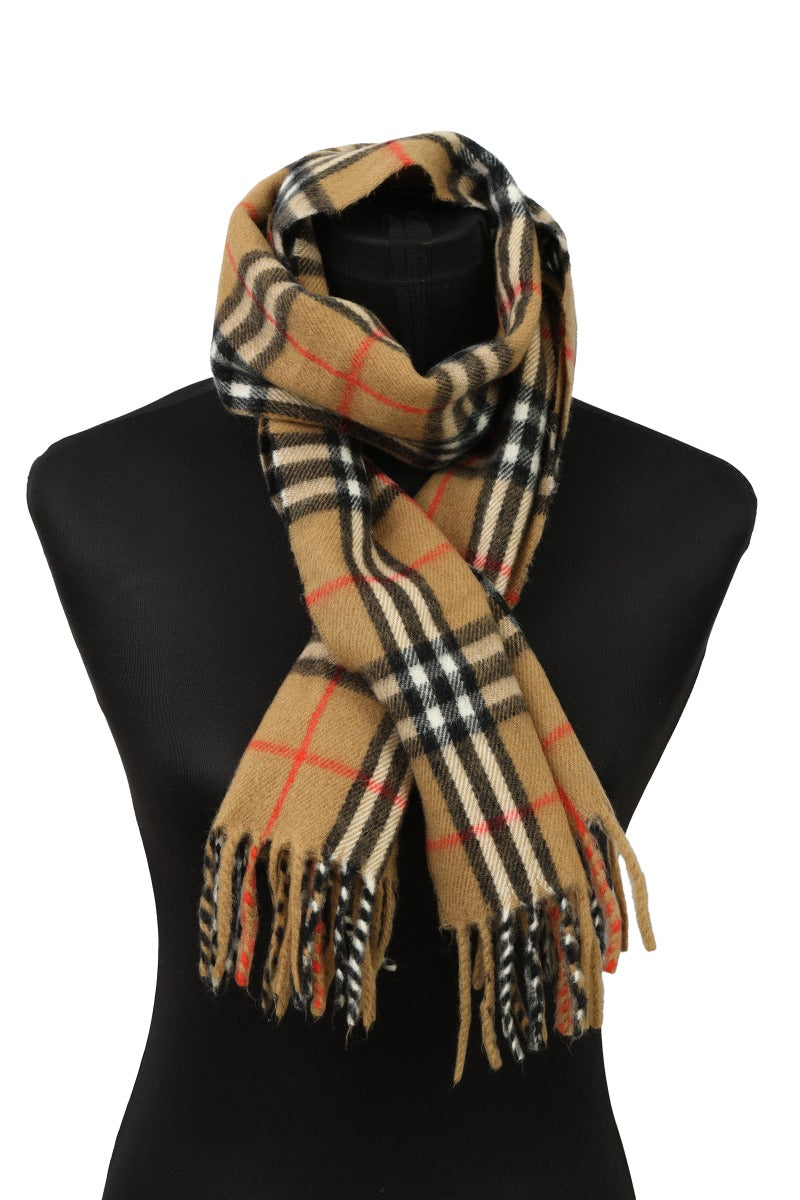 Burberry Brown Vintage Check Scarf