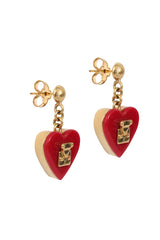 Louis Vuitton Lock Me Heart Earrings