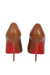 Christian Louboutin Kate Croc Embossed Pointed Toe Pumps
