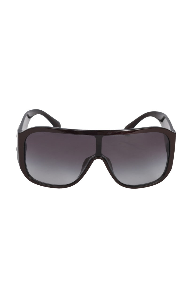 Chanel 5466-B-Aacetate Crystal Cc Shield Sunglasses