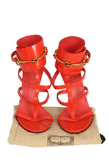 Gucci Size-37 Ursula Horsebit Ankle-Strap Sandals