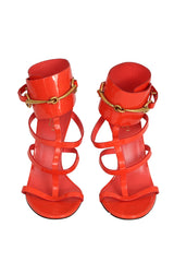 Gucci Size-37 Ursula Horsebit Ankle-Strap Sandals