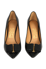 Salvatore Ferragamo Size-Us 5.5 Mimi Bow Pumps