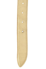 Dolce & Gabbana Size-75 Cm/30 Inch Gold Women'S Belt