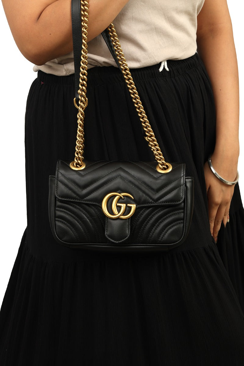 gucci-black-marmont-small-matelasse-leather-shoulder-bag