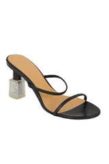 LOEWE NAIL POLISH SIZE EU 39 LEATHER MULES 