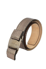 Salvatore Ferragamo Size-100 Cm/ 40 Inch Exotic Leather Belt