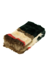 Gucci Multicolor Faux Fur Scarf