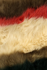 Gucci Multicolor Faux Fur Scarf
