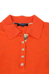Burberry Size-Sorange Polo T-Shirt