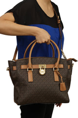 Michael Kors Hamilton Logo Satchel Bag