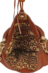 Gucci Leather Babouska Indy Top Handle Bag