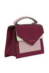 Michael Korscrossgrain Leather Satchel Bag