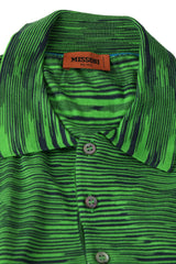 Missoni Size-48/Xxl Green Polo Shirt