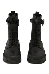 Moncler Size- EU 38 Calf Leather Lace Up Boots
