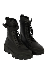 Moncler Size- EU 38 Calf Leather Lace Up Boots