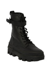 Moncler Size- EU 38 Calf Leather Lace Up Boots