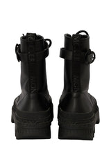 Moncler Size- EU 38 Calf Leather Lace Up Boots