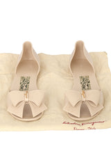 Salvatore Ferragamo Size-Uk 7/ EU 37.5 Barados Jelly Flats