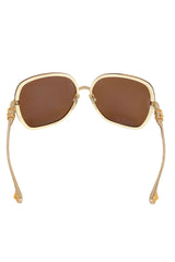 Chrome Hearts Splooge Oversize Sunglasses