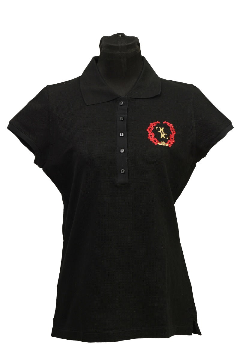Billionaire Size-Xl Black Women'S Polo Shirt