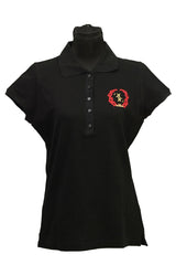 Billionaire Size-Xl Black Women'S Polo Shirt