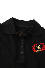 Billionaire Size-Xl Black Women'S Polo Shirt
