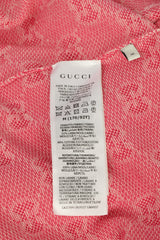 Gucci Size-M Pink Monogram Dress