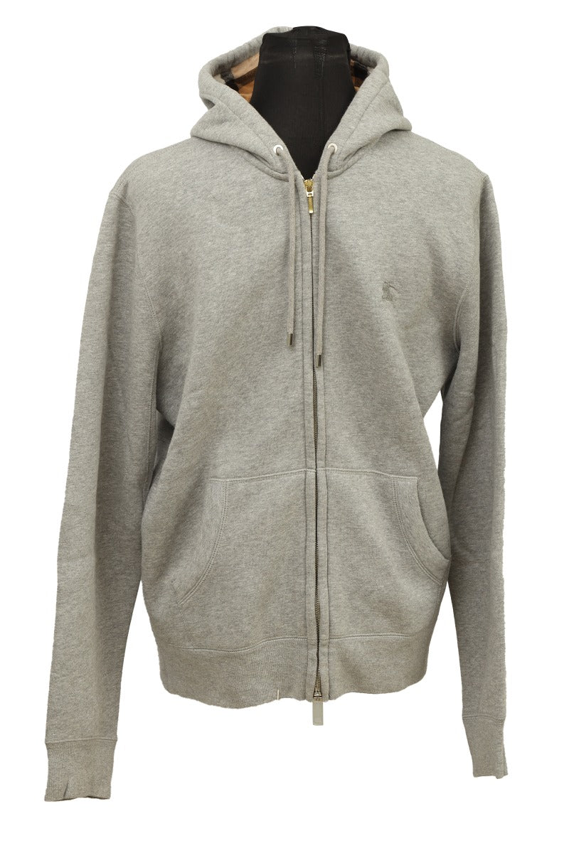 burberry-size-m-grey-zip-up-hoodie