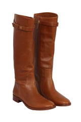 Tory Burch Size-9.5M T Lock Riding Boots