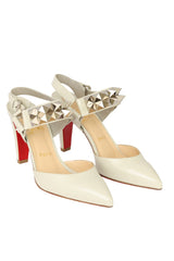 Christian Louboutin Size- EU 40 Off White Zigoo 85 Pumps