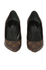 Louis Vuitton Size- EU 38 Brown Monogram Cherie Pumps